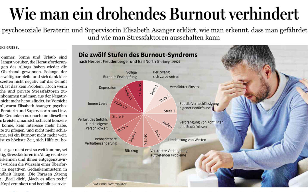 Wie man ein drohendes Burnout verhindert
