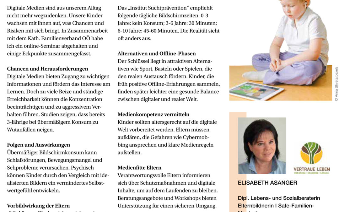 Digitale Medien & Co – Auswirkungen auf Kinder